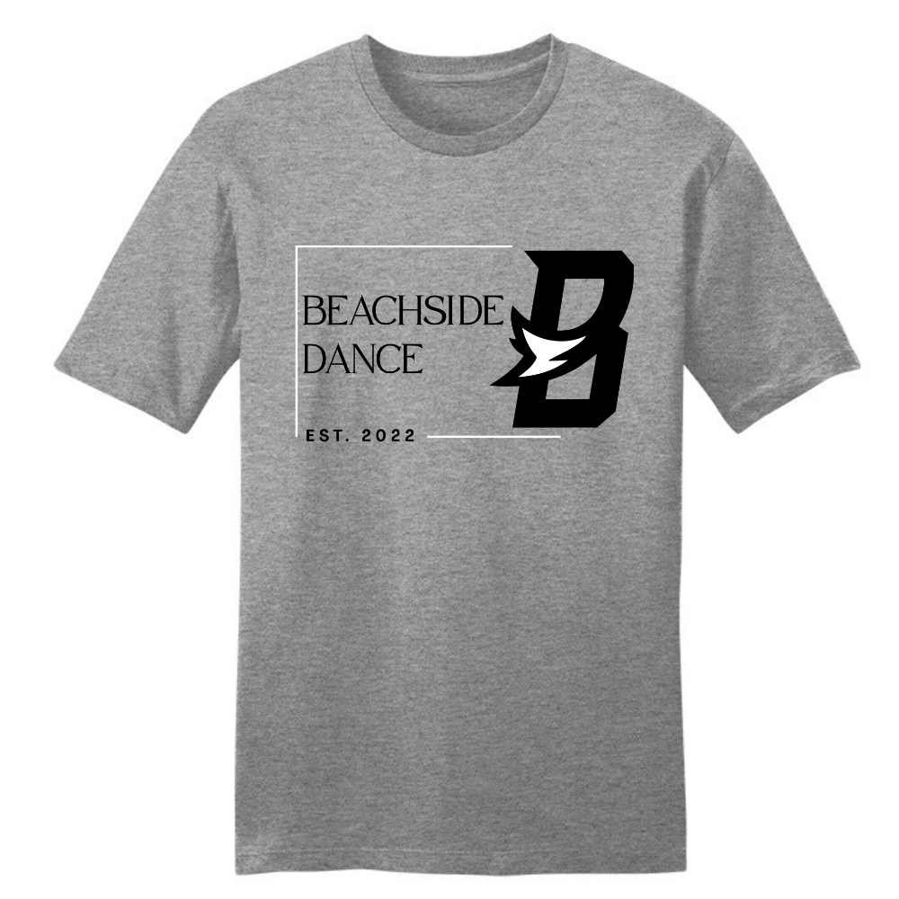 Beachside Tee - Heather Grey